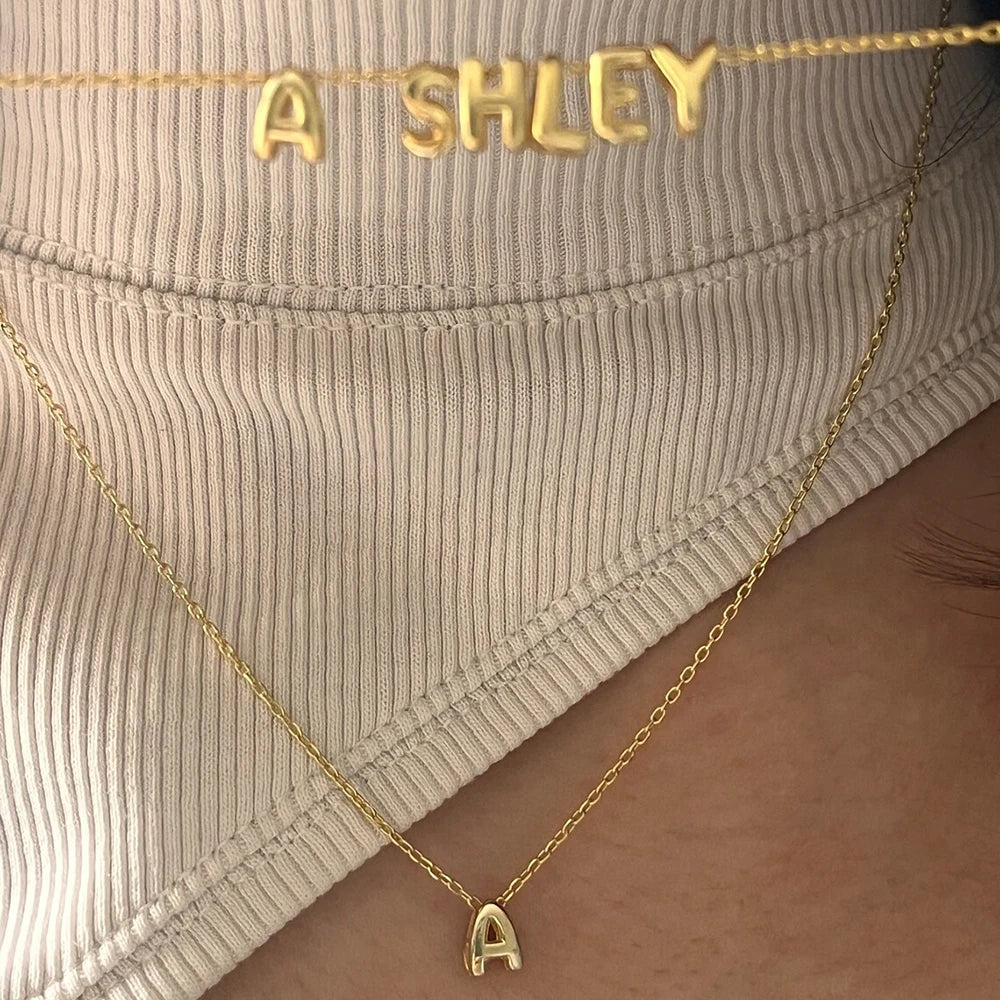 Chic Mini Initial Necklace
